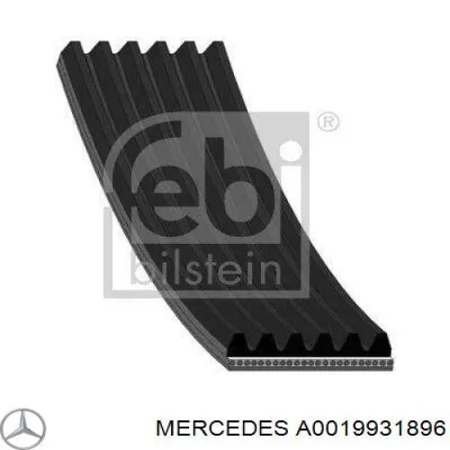 A0019931896 Mercedes ремінь приводний, агрегатів