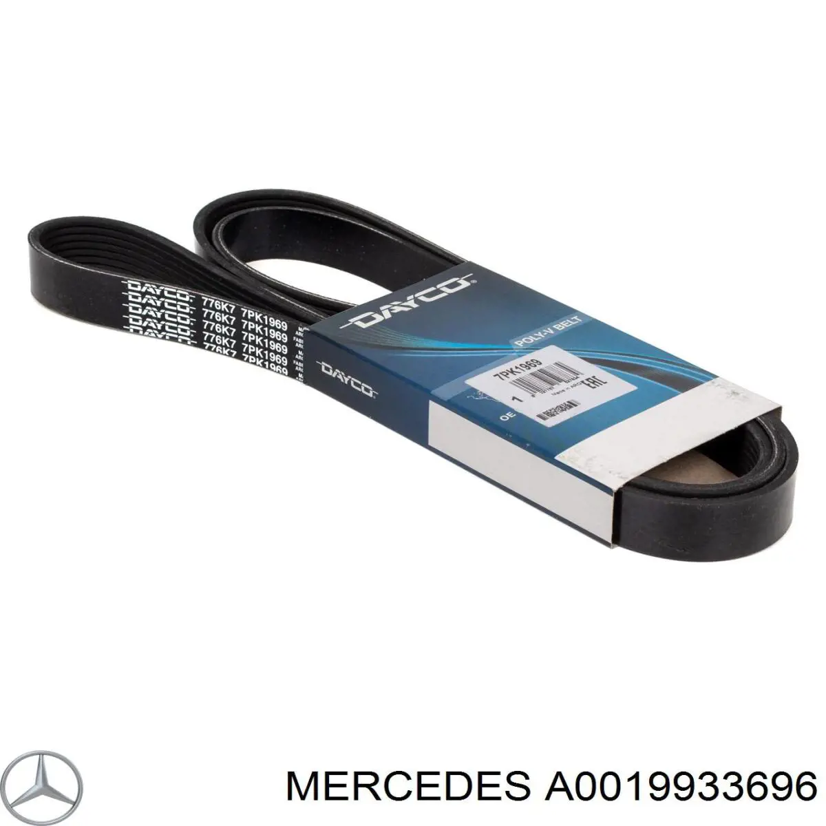 Купити A0019933696 Mercedes Ремінь генератора