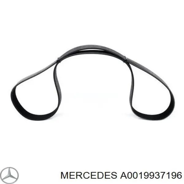 A0019937196 Mercedes ремінь приводний, агрегатів
