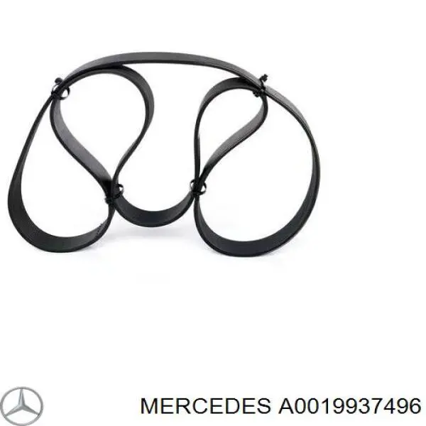 A0019937496 Mercedes Поліклиновий ремінь