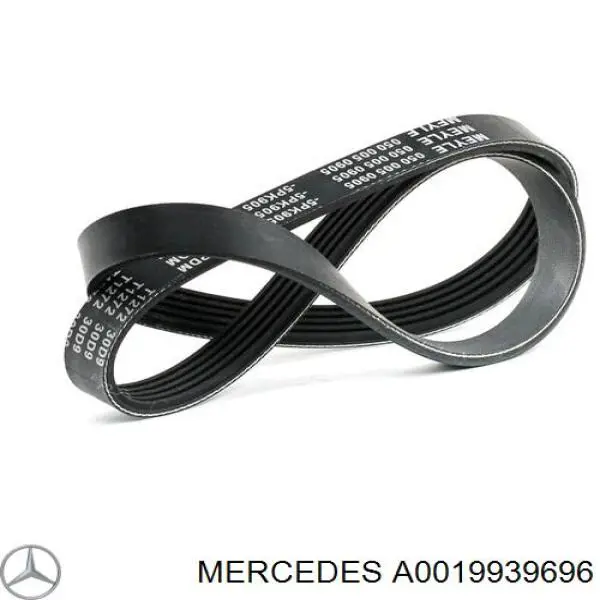 A0019939696 Mercedes Поліклиновий ремінь