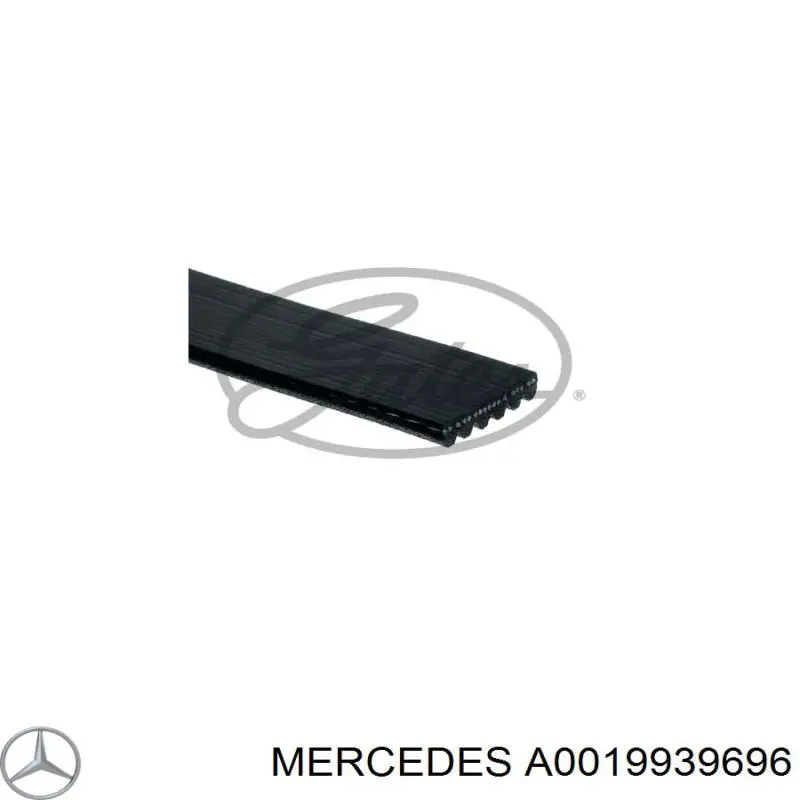 Клиновий ремінь Mercedes A0019939696 ціна, від 8.33 USD