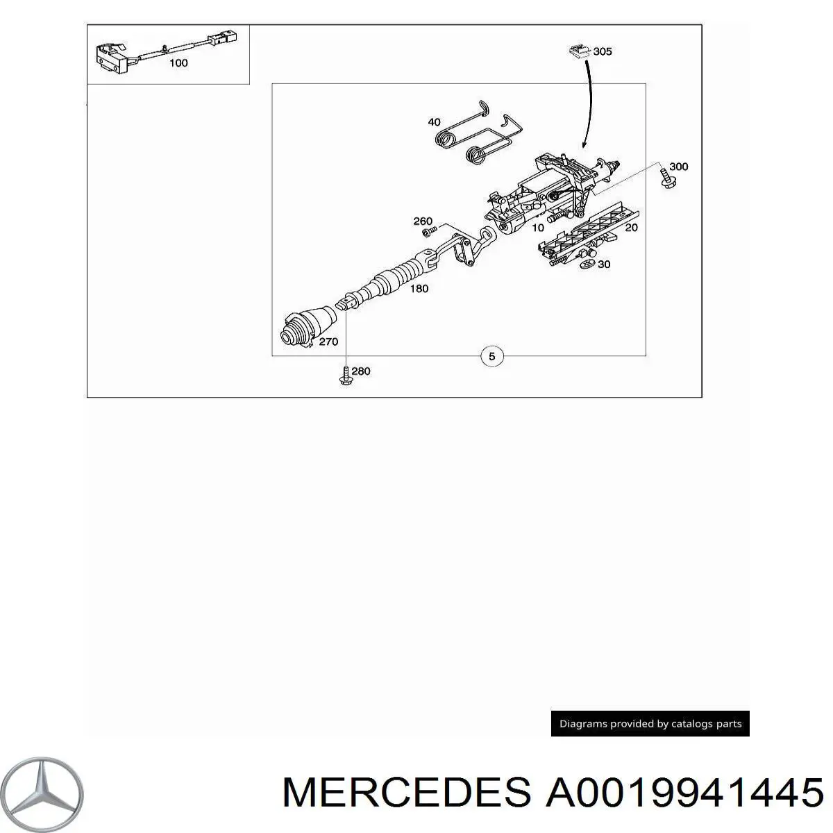  A0019941445 Mercedes