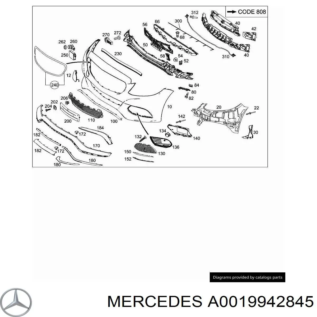  A0019942845 Mercedes