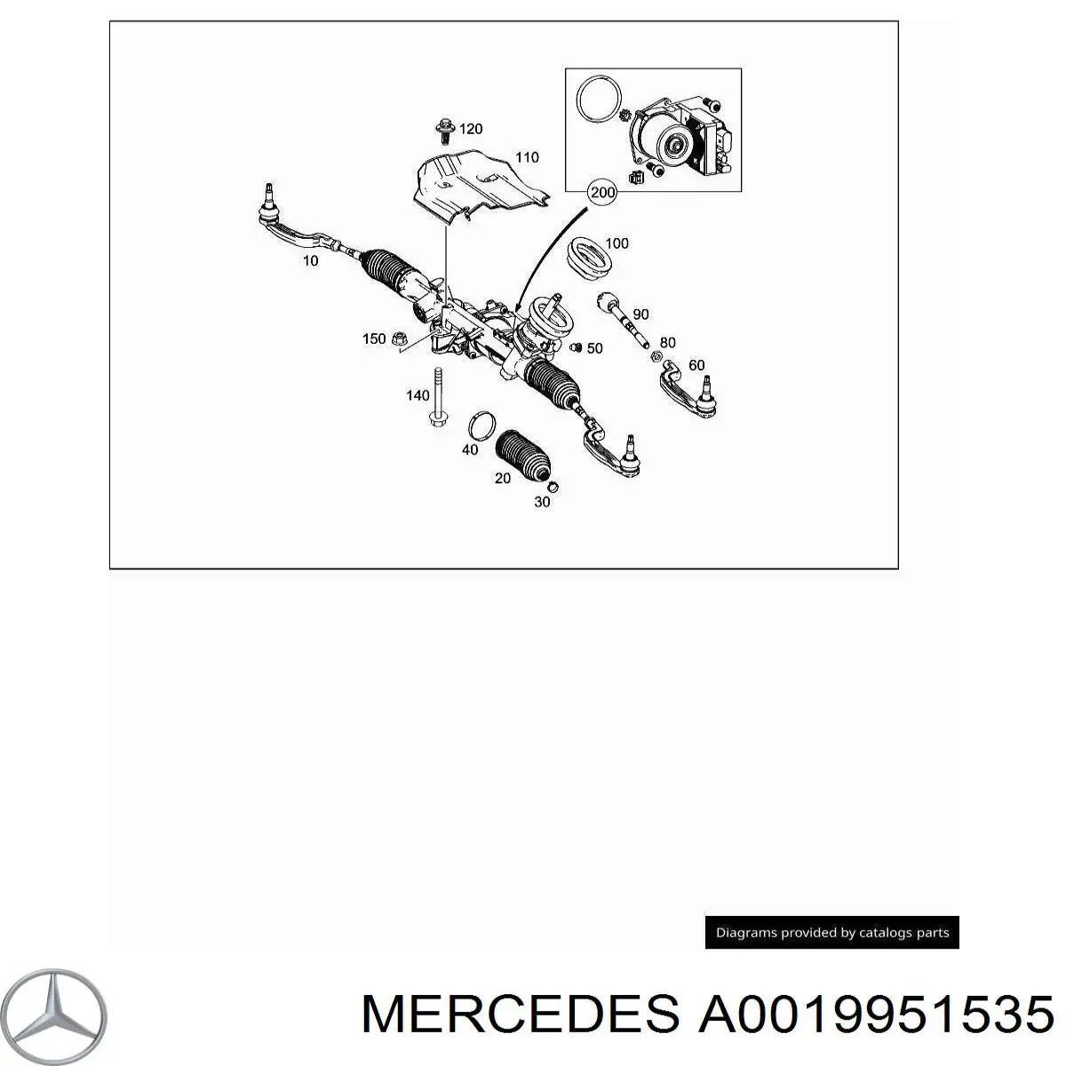 A0019951535 Mercedes 