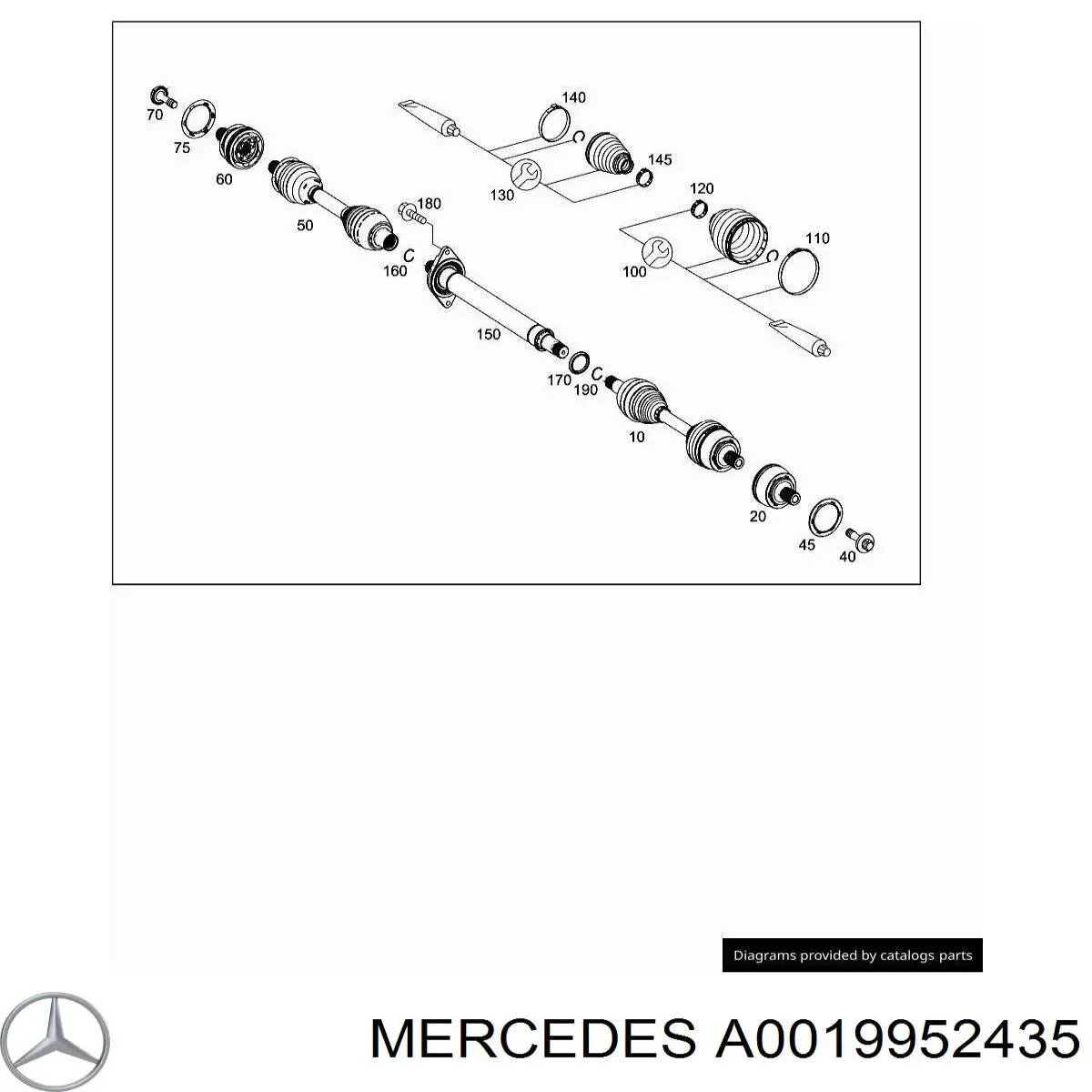 A0019952435 Mercedes 