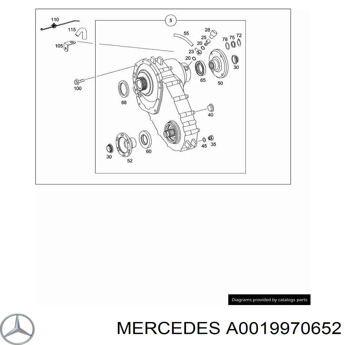 A0019970652 Mercedes 