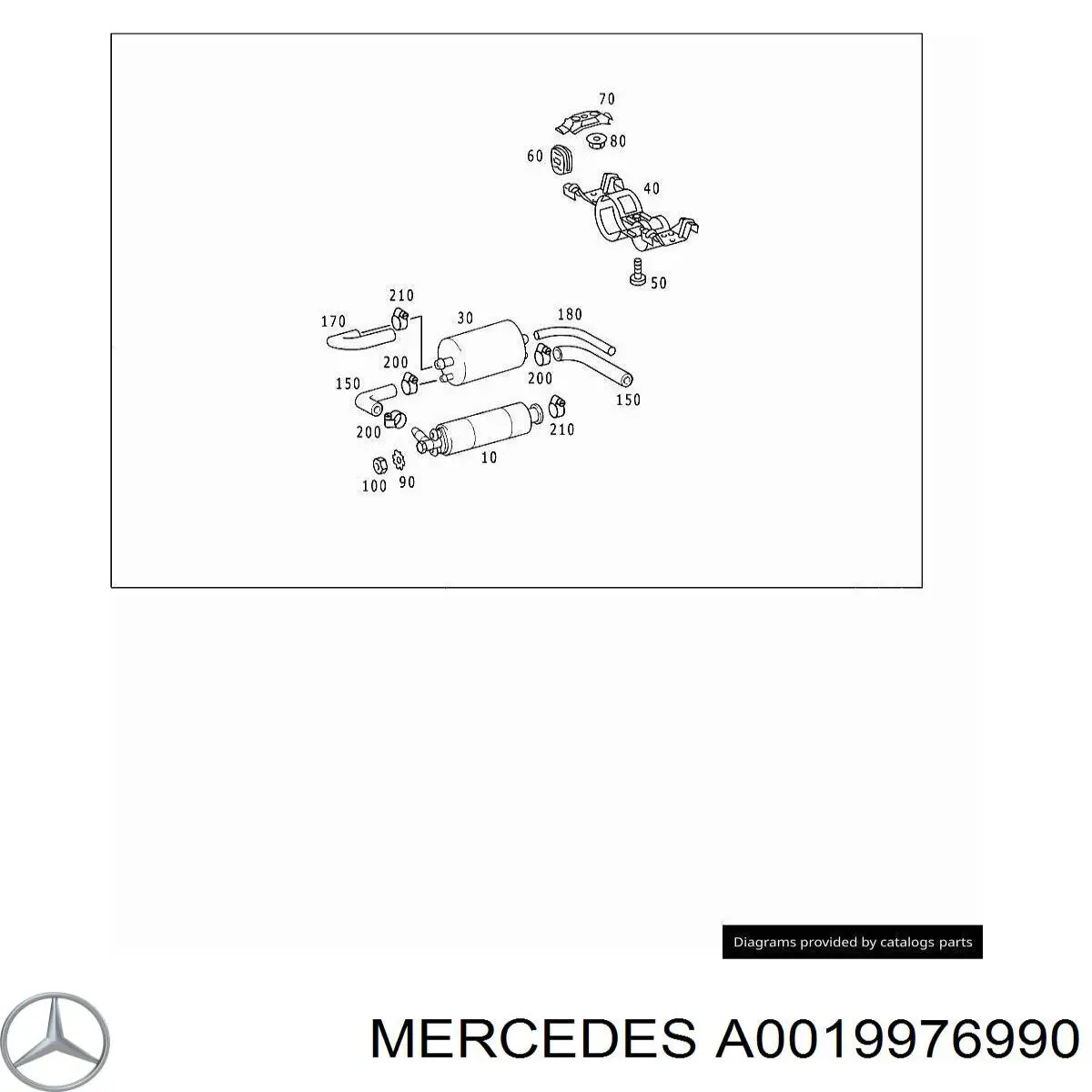  Mercedes A0019976990
