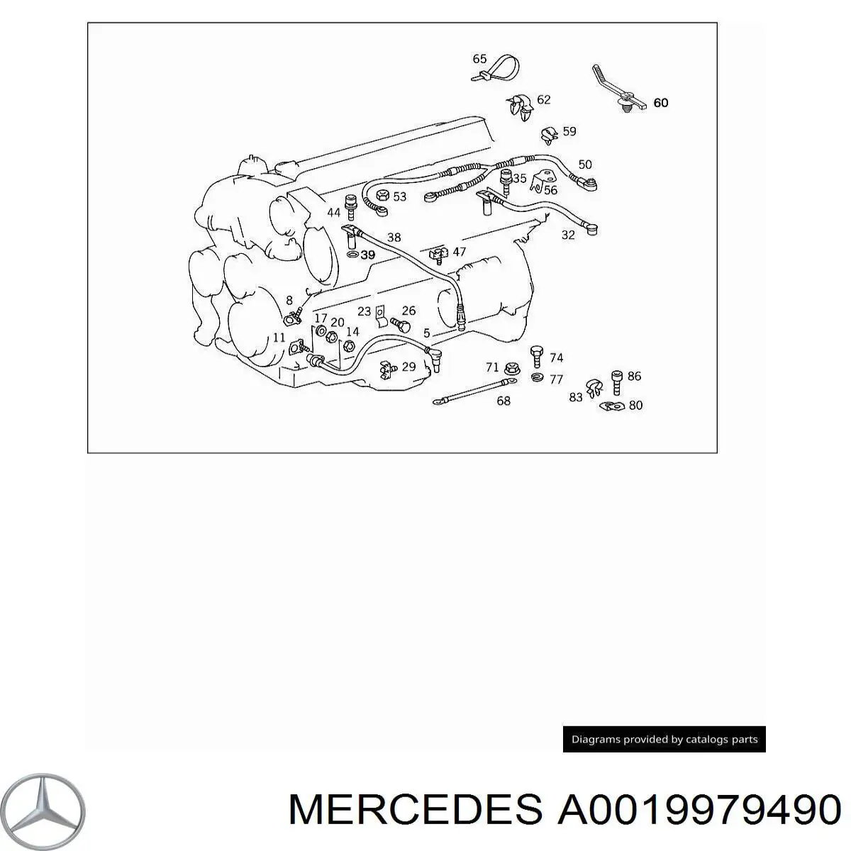  0019979490 Mercedes