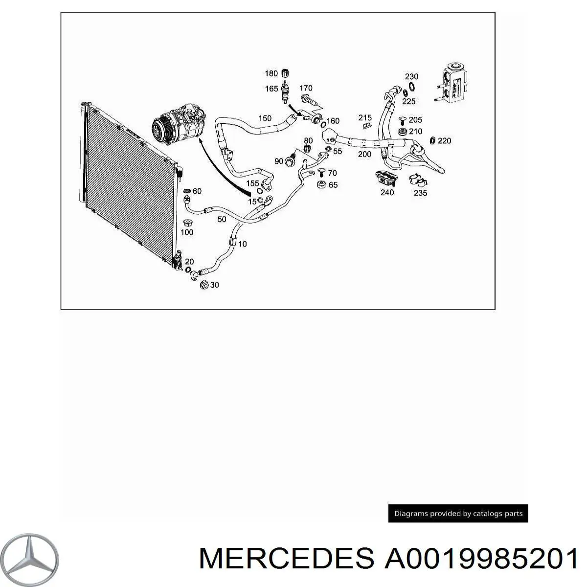  0019985201 Mercedes