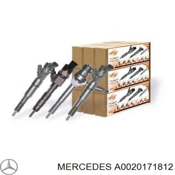 A0020171812 Mercedes розпилювач дизельної форсунки