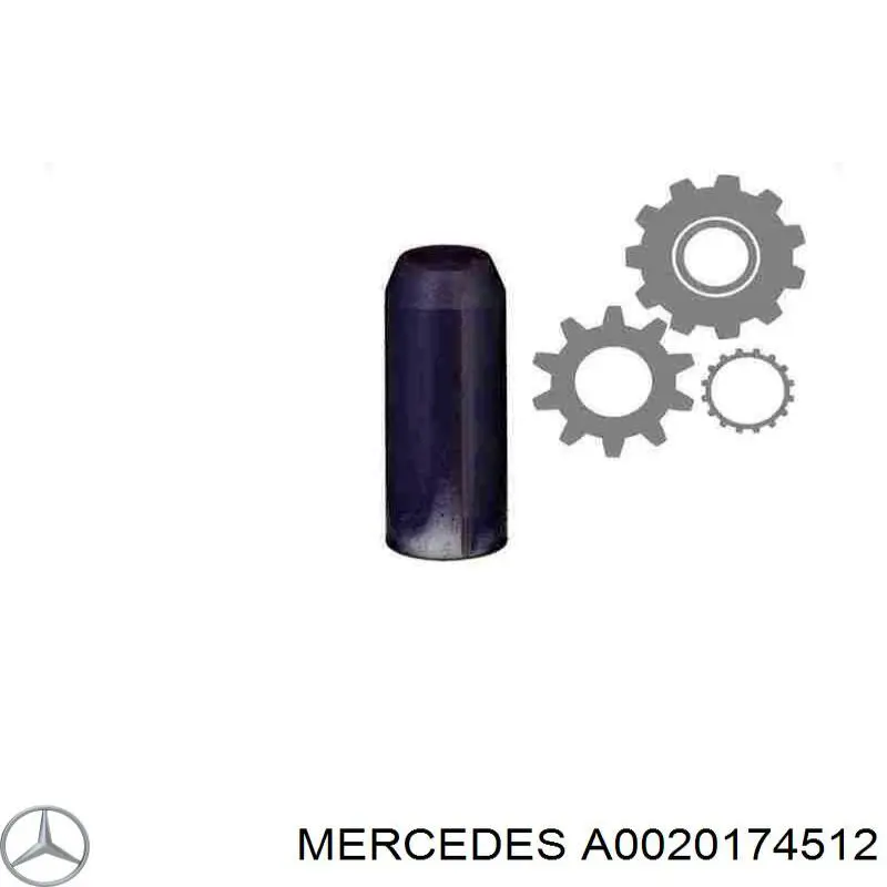 0020174512 Mercedes розпилювач дизельної форсунки