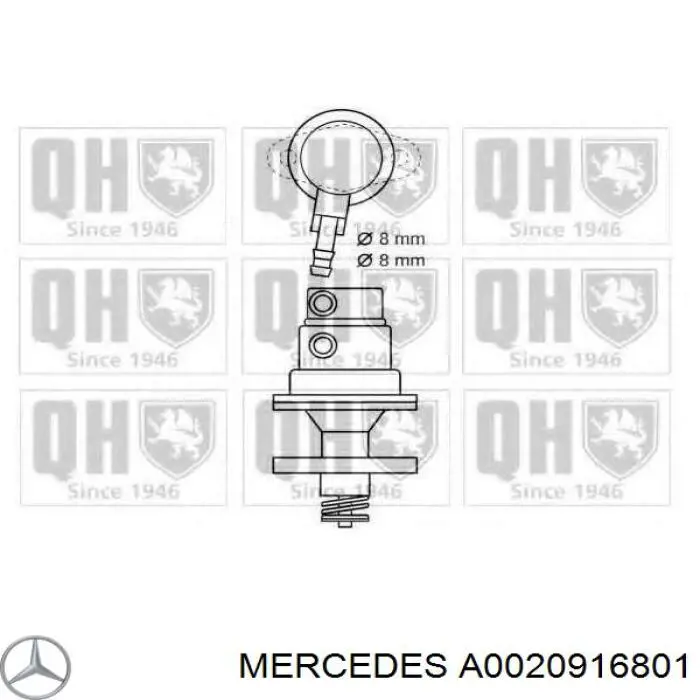 Купити A0020916801 Mercedes Паливний насос, механічний