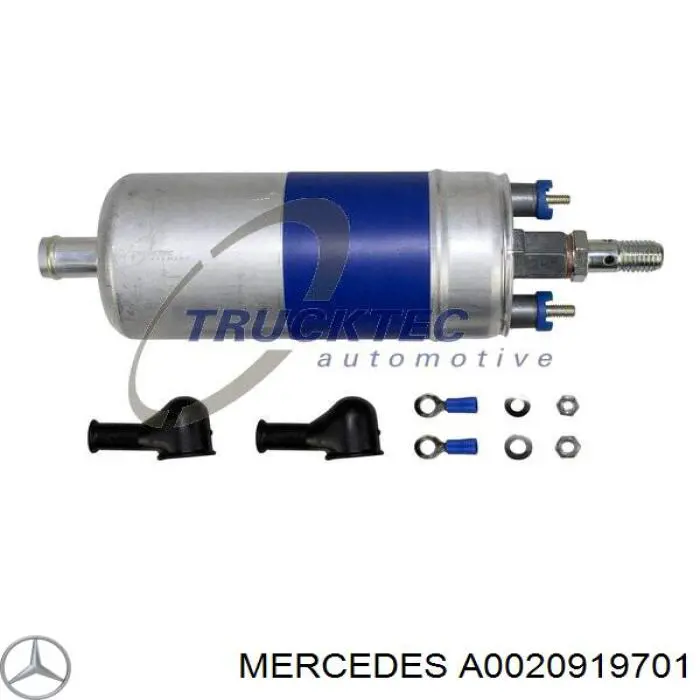 Паливний насос електричний, занурювальний Mercedes A0020919701 ціна, від 45.58 USD