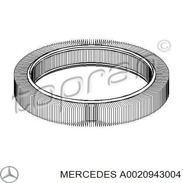 Елемент повітряного фільтра Mercedes A0020943004 ціна, від 8.21 USD