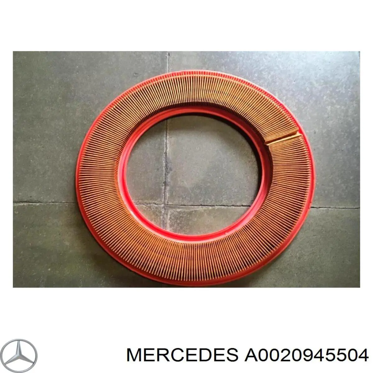 Купити A0020945504 Mercedes Автомобільний фільтр повітря