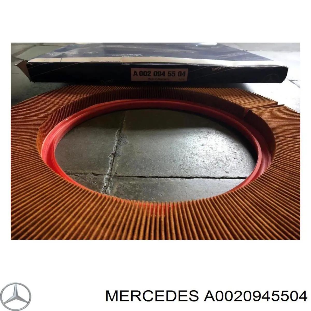 A0020945504 Mercedes фільтр повітряний