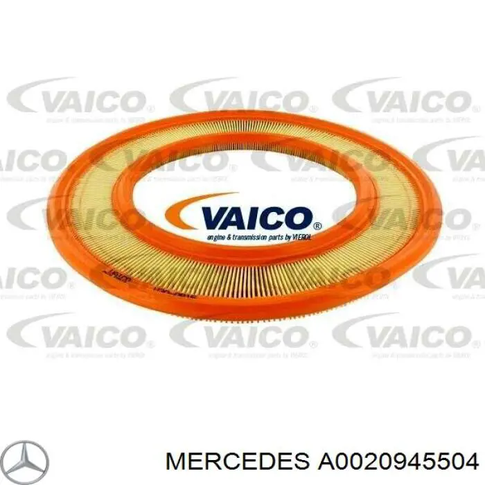Елемент повітряного фільтра Mercedes A0020945504 ціна, від 6.46 USD