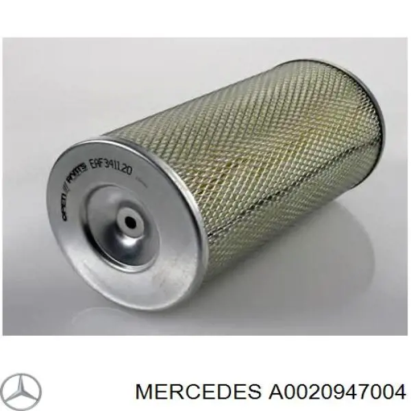 A0020947004 Mercedes фільтр повітряний