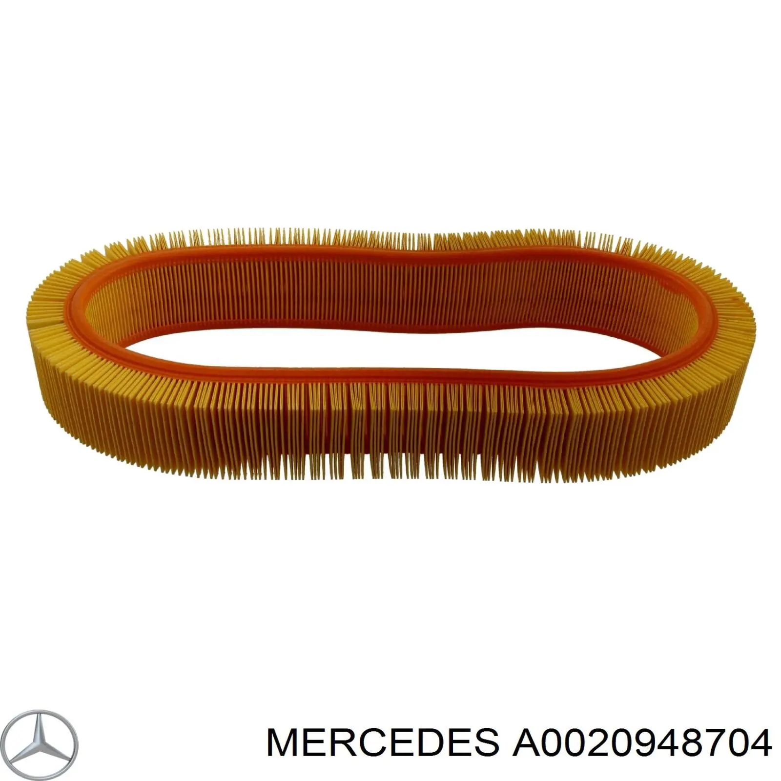 Купити A0020948704 Mercedes Автомобільний фільтр повітря