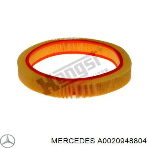 Купити A0020948804 Mercedes Автомобільний фільтр повітря