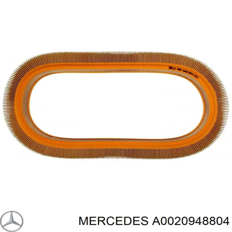 Елемент повітряного фільтра Mercedes A0020948804 ціна, від 10.76 USD