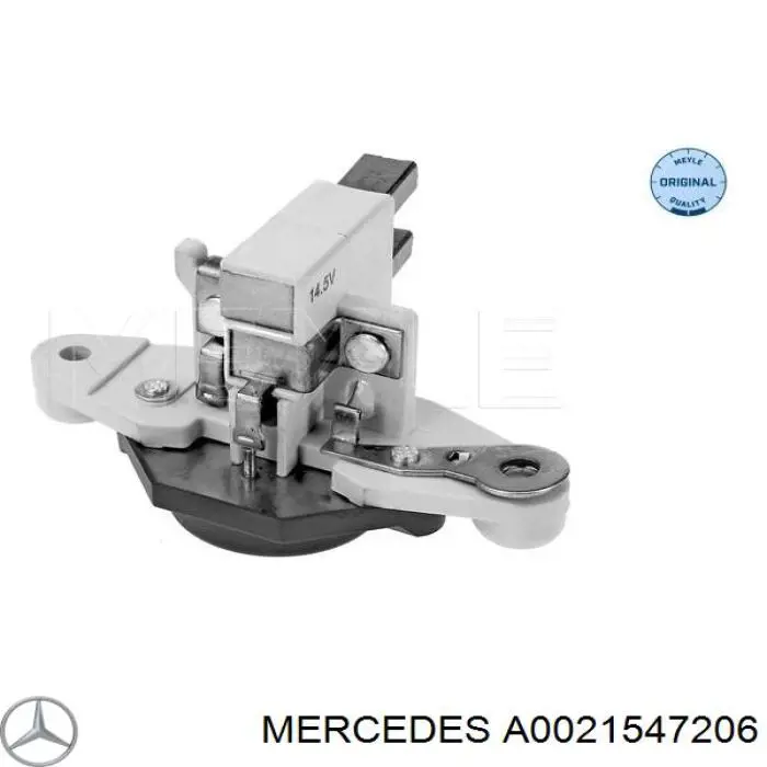A0021547206 Mercedes реле-регулятор генератора, (реле зарядки)