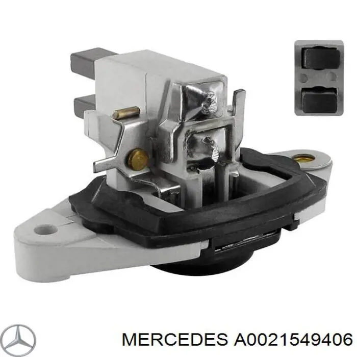 A0021549406 Mercedes реле-регулятор генератора, (реле зарядки)