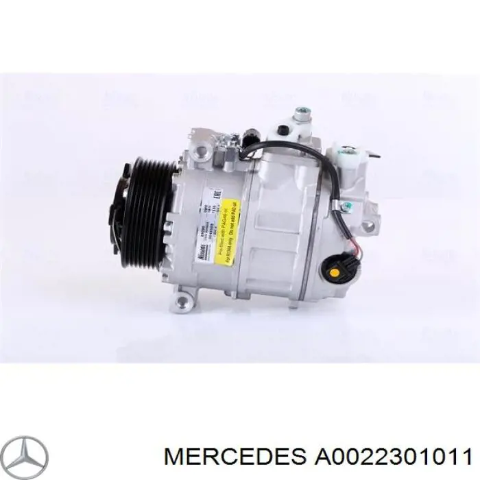 Компресор кондиціонера A0022301011 Mercedes