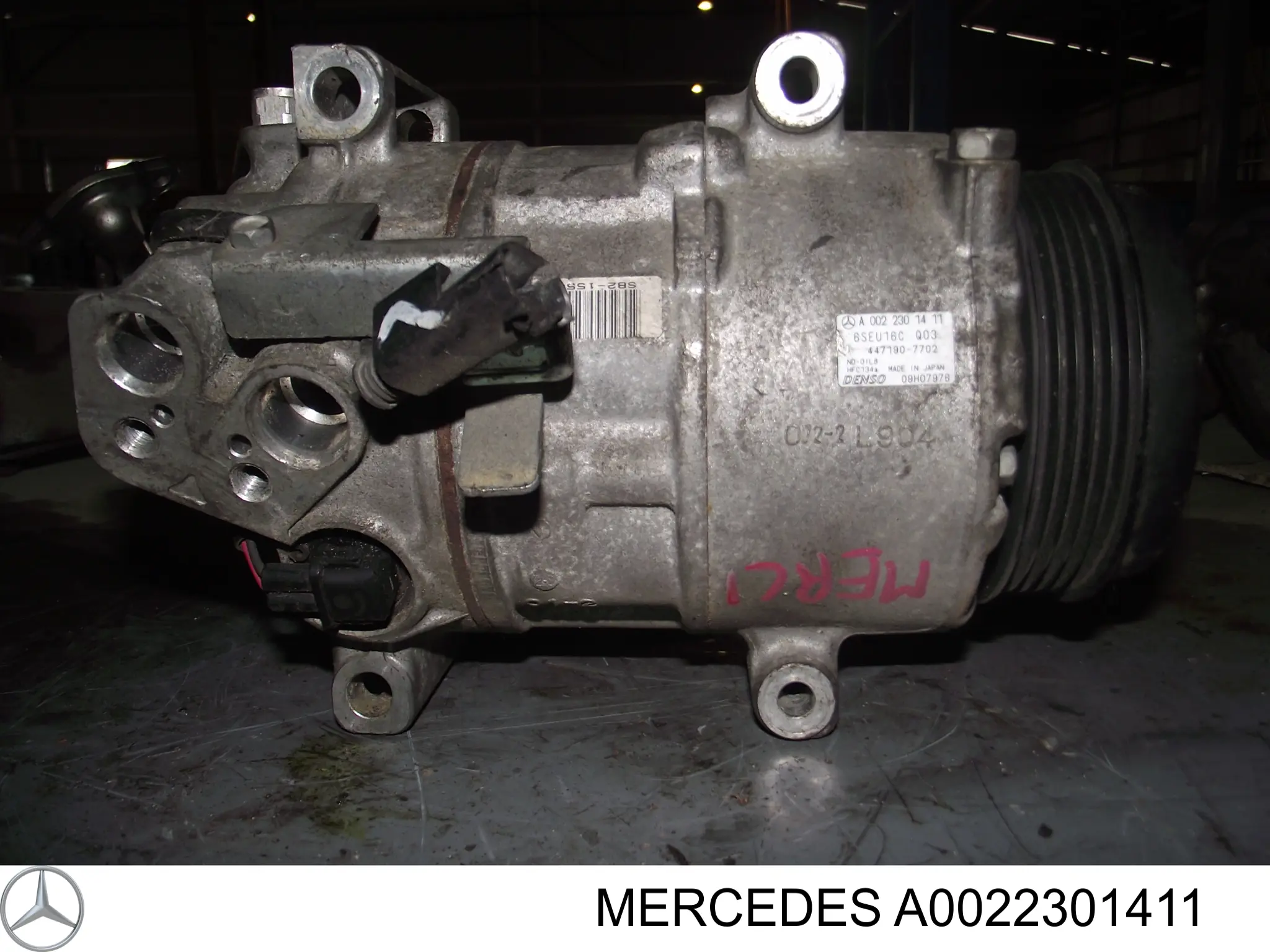 Компресор кондиціонера A0022301411 Mercedes