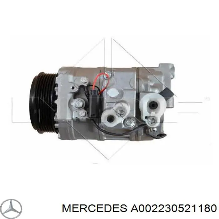Компресор системи кондиціювання Mercedes A002230521180 ціна, від 318.08 USD