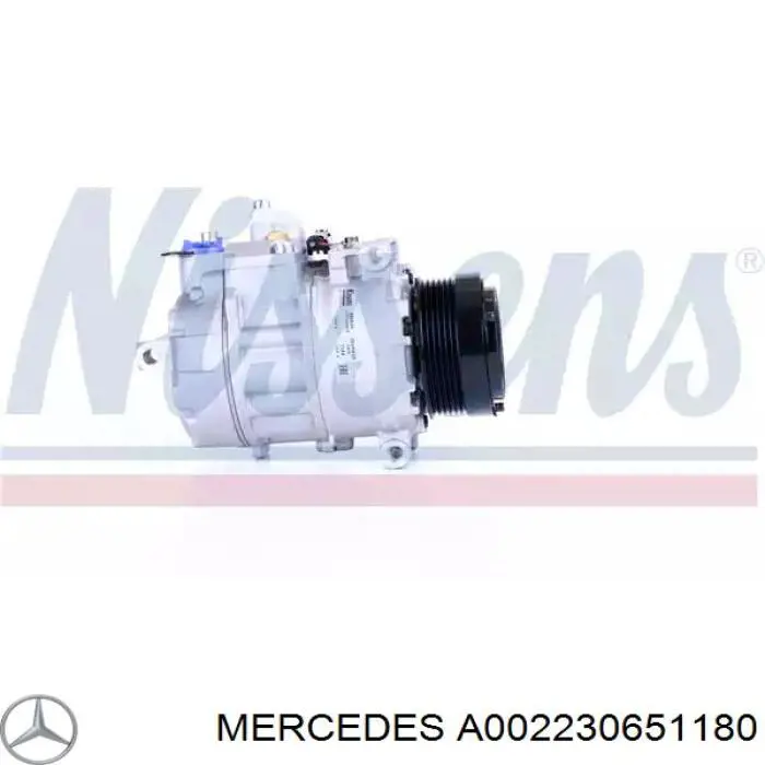 Компресор системи кондиціювання Mercedes A002230651180 ціна, від 146.70 USD