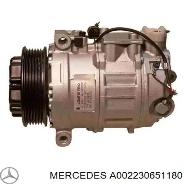 Компресор кондиціонера A002230651180 Mercedes