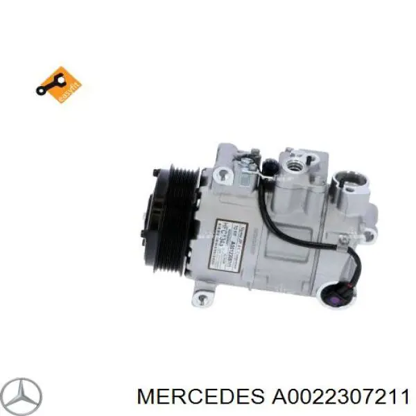 A0022307211 Mercedes компресор кондиціонера