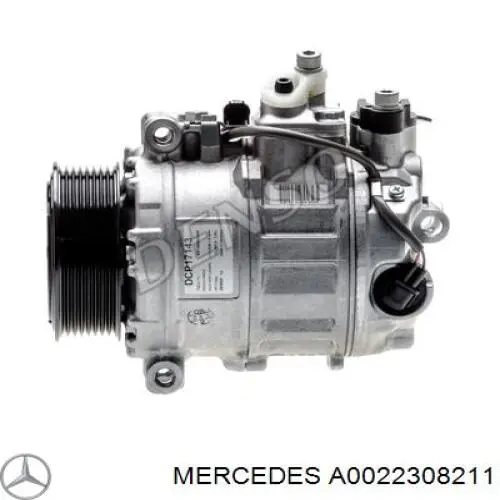 Компресор кондиціонера A0022308211 Mercedes