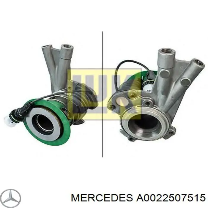 A0022507515 Mercedes Робочий циліндр зчеплення в зборі з витискним підшипником