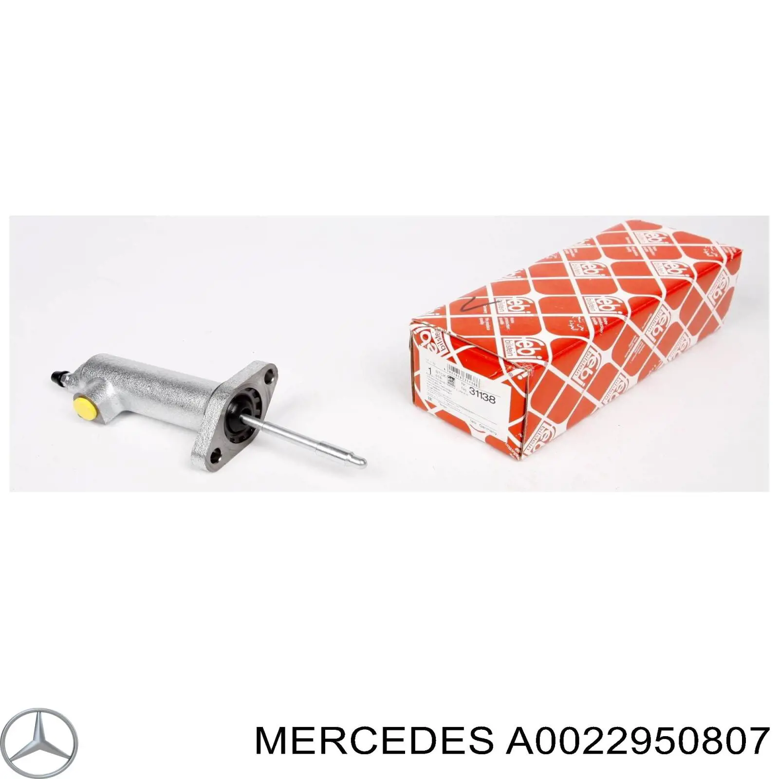 A0022950807 Mercedes Циліндр зчеплення робочий