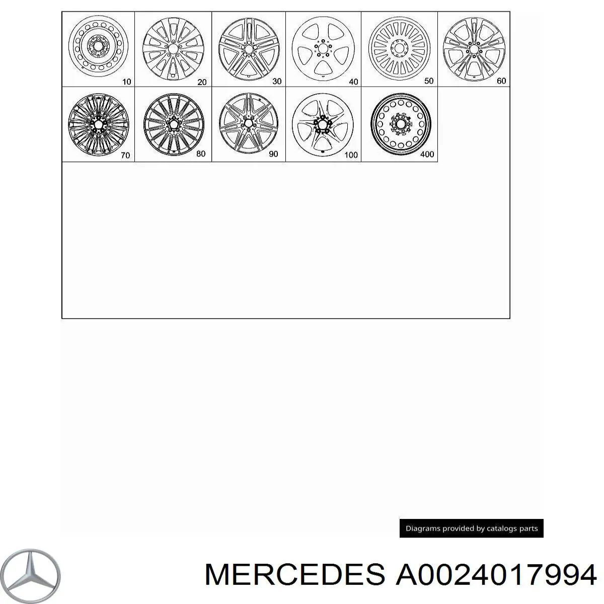  A0024017994 Mercedes