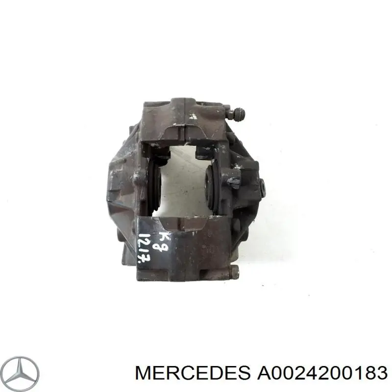 A0024200183 Mercedes Супорт гальмівний задній лівий