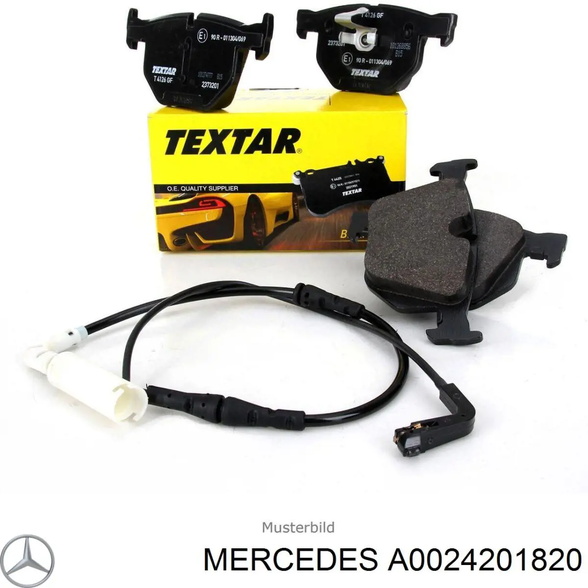 Задні гальмівні колодки Mercedes A0024201820 ціна, від 15.94 USD