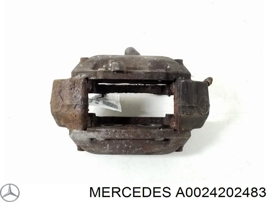 A0024202483 Mercedes Супорт гальмівний передній правий