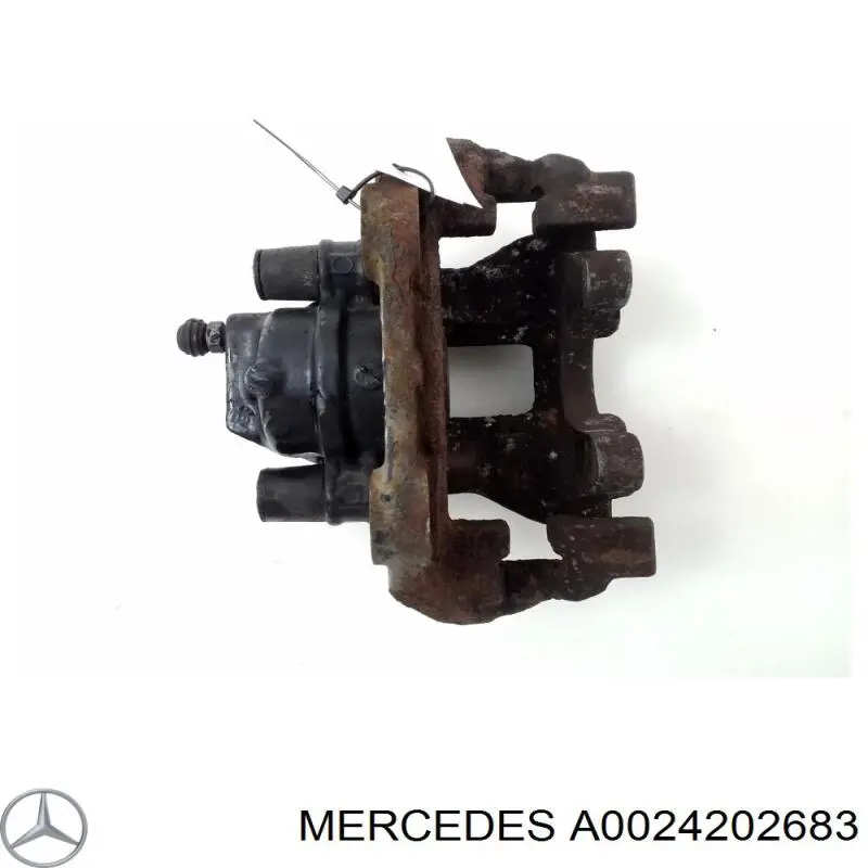 Супорт задній правий A0024202683 Mercedes