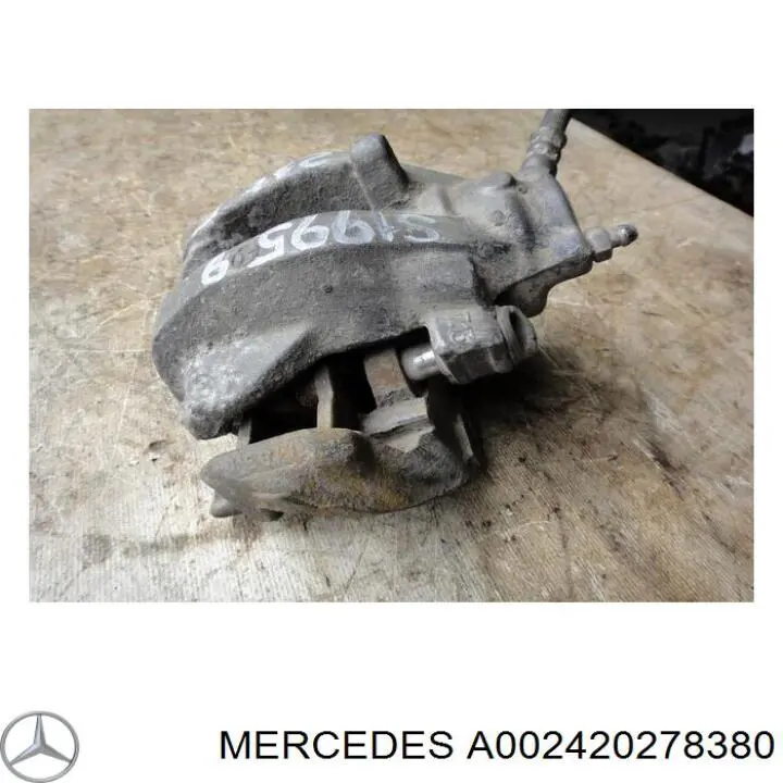 Супорт гальмівний задній лівий Mercedes A002420278380 ціна, від 33.38 USD