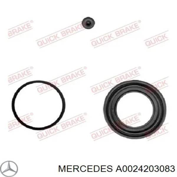 Купити A0024203083 Mercedes Супорт задній правий