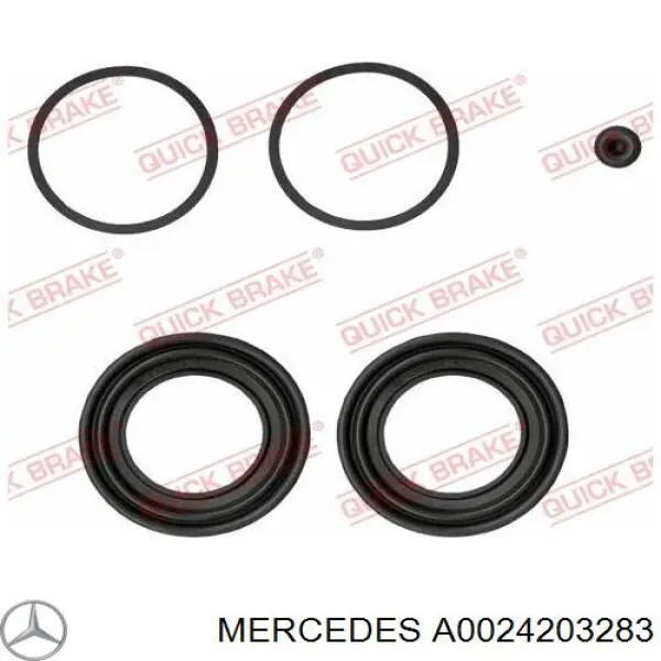 Супорт задній лівий A0024203283 Mercedes