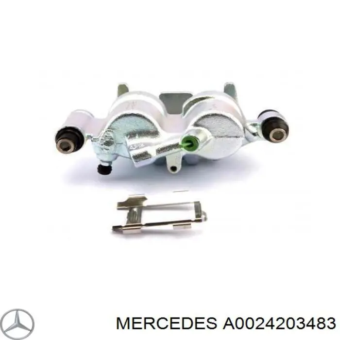 Супорт гальмівний задній лівий Mercedes A0024203483 ціна, від 68.77 USD