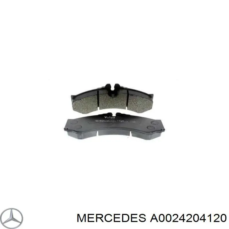 Передні тормозні колодки A0024204120 Mercedes