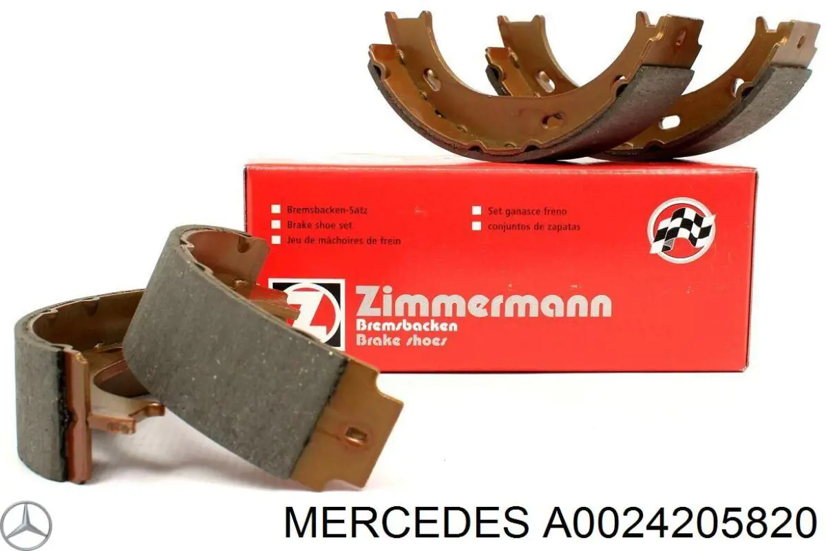 Купити A0024205820 Mercedes Гальмівні колодки гальма стоянки