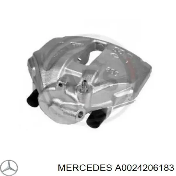 Супорт гальмівний передній лівий Mercedes A0024206183 ціна, від 35.26 USD