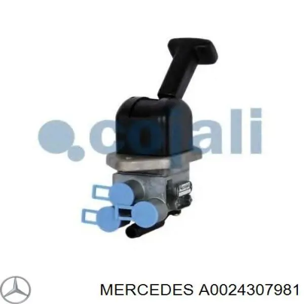 A0024307981 Mercedes Кран стоянкового гальма